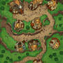 Mountain Village Battle Map