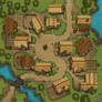 Roadside Village Battle Map