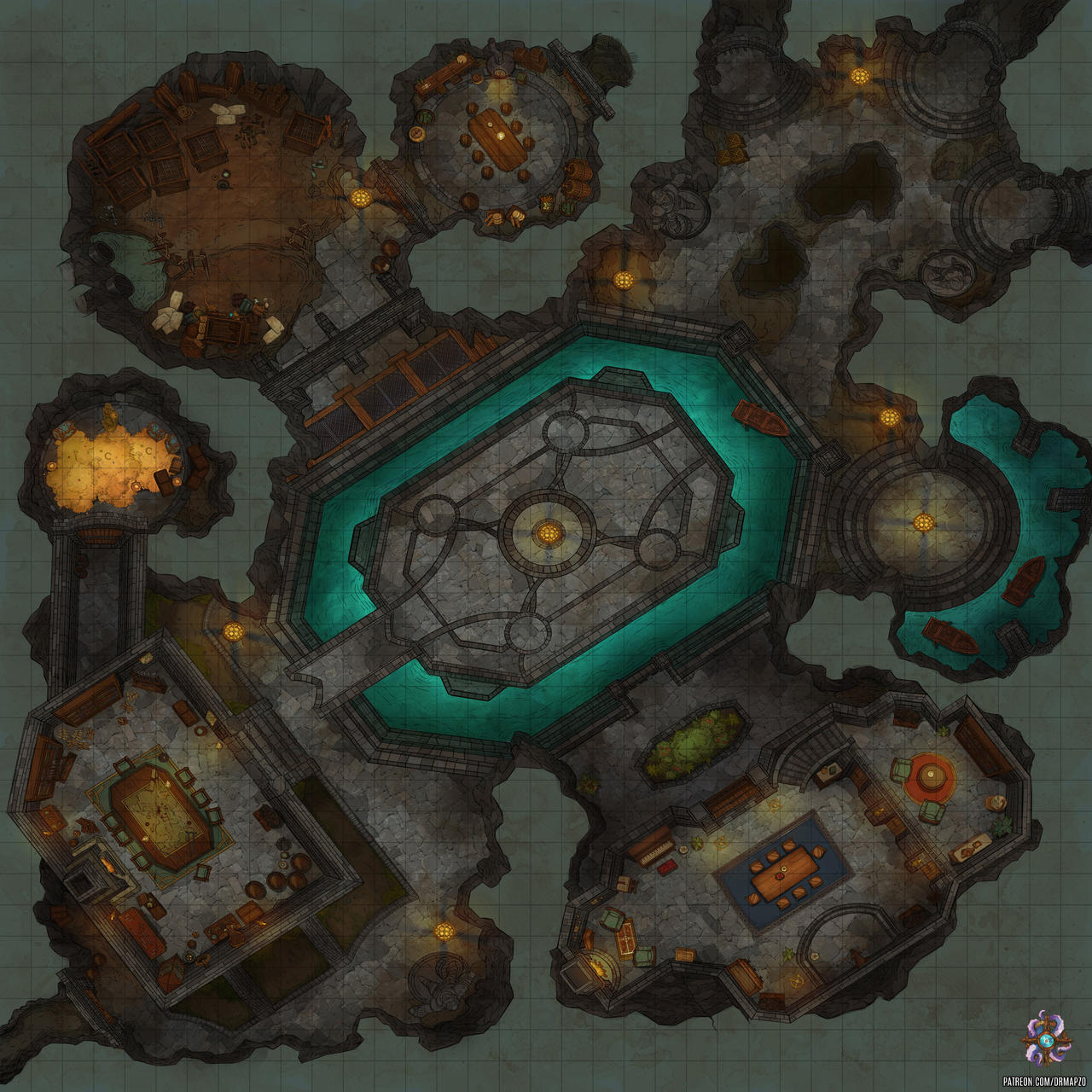 Thieves Guild Battle Map by Hassly on DeviantArt