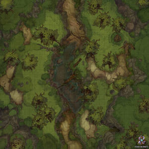 Forest Creek Battle Map