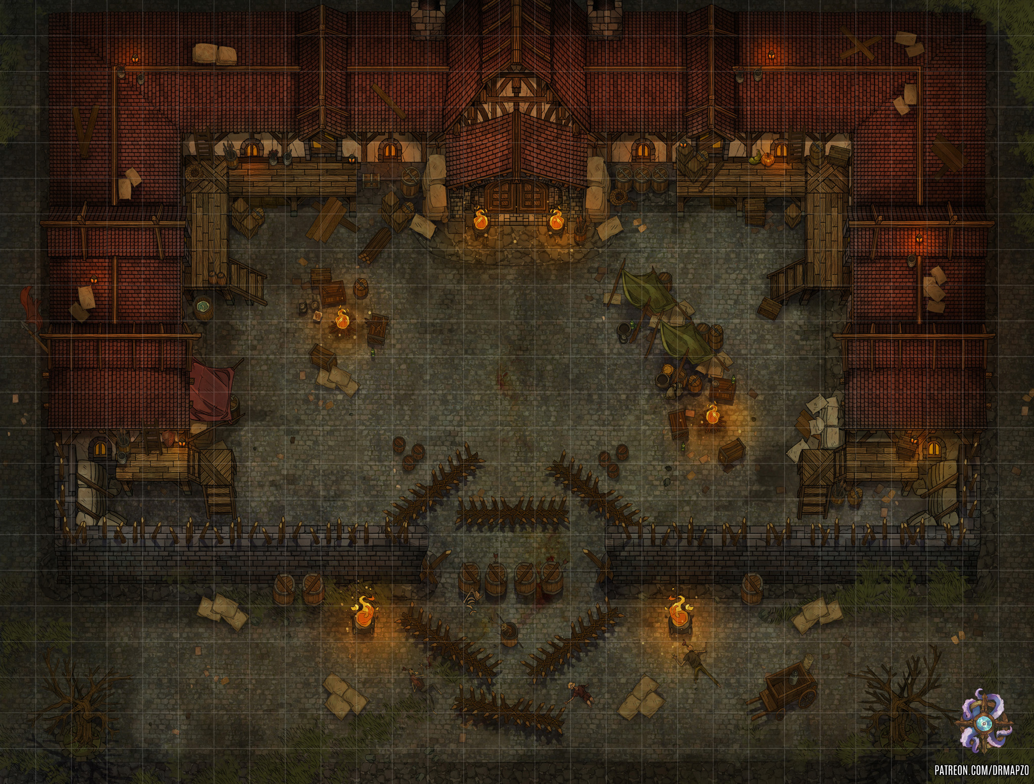 Sieged Inn Battle Map by Hassly on DeviantArt