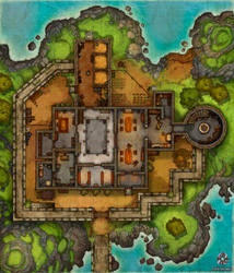 Sacred Order Fortress Battle Map