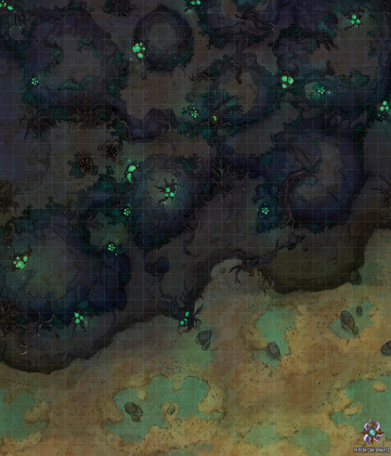 Dark Forest Battle Map by Hassly on DeviantArt
