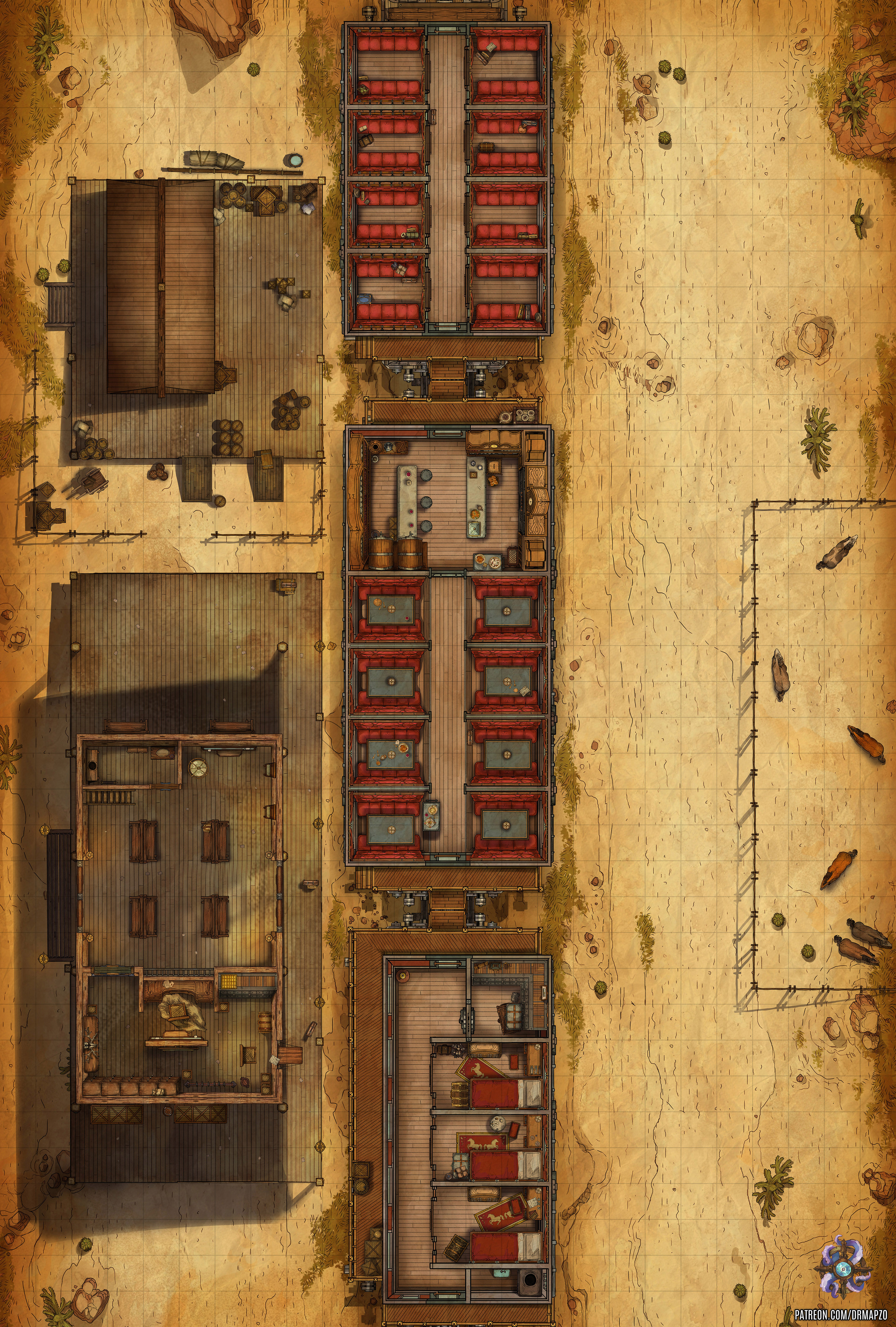 Mw Train Factory Map Wild West Train Part 2 Battle Map by Hassly on DeviantArt