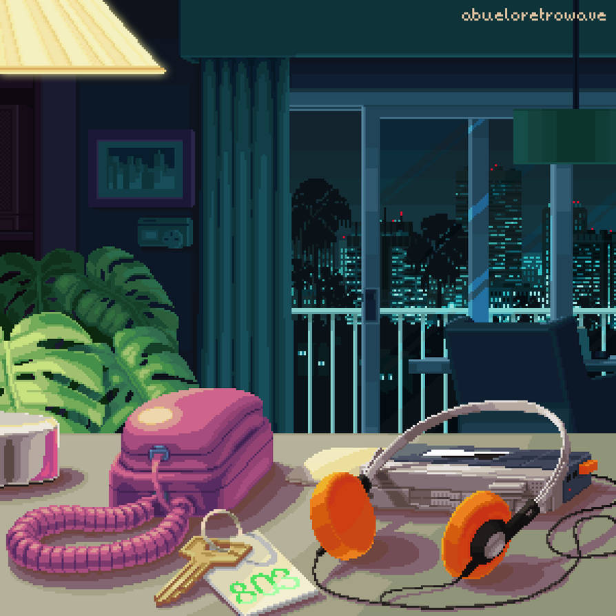 Hotel room by AbueloRetroWave on DeviantArt