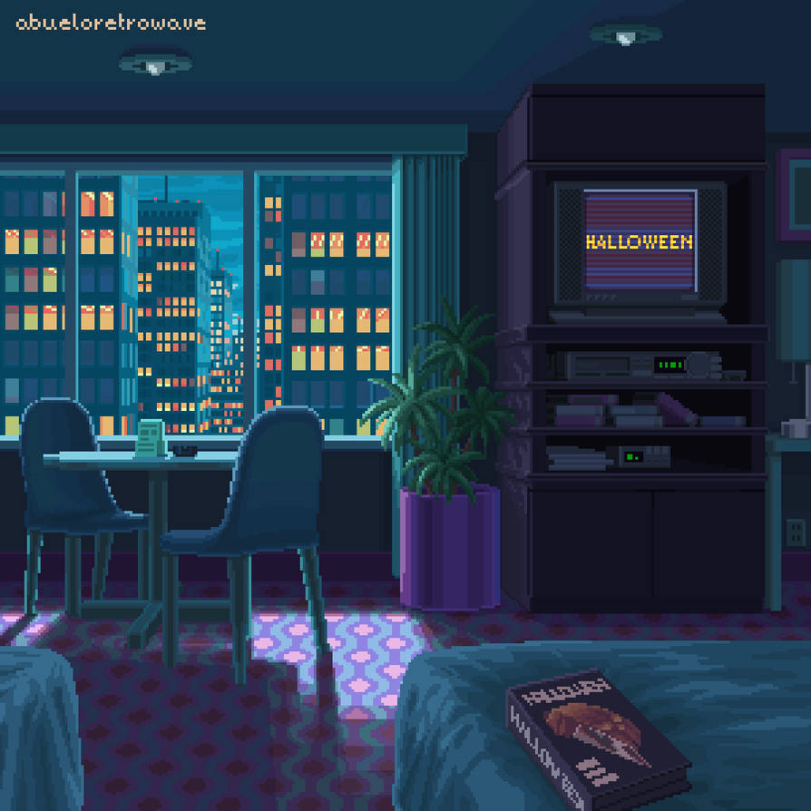 Hotel room 2 by AbueloRetroWave on DeviantArt