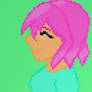 Anime Me on roblox with pink hair