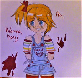 Anime gender bend (Chucky) Wanna play?