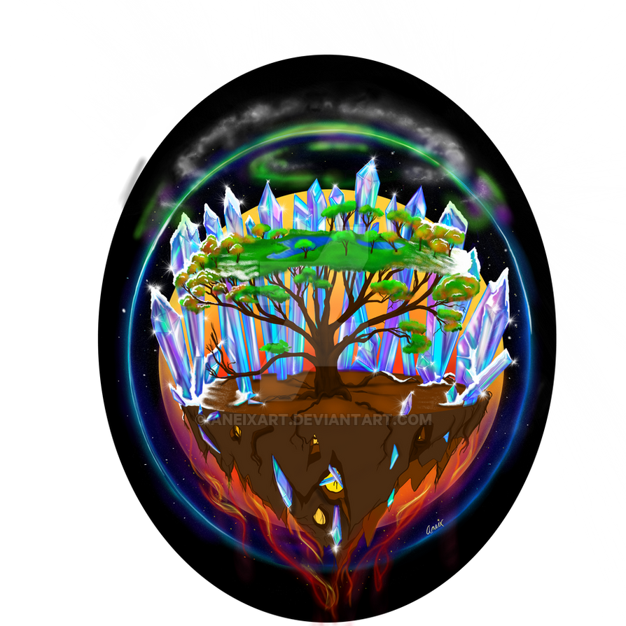 The Tree in Space by ANEIXart on DeviantArt