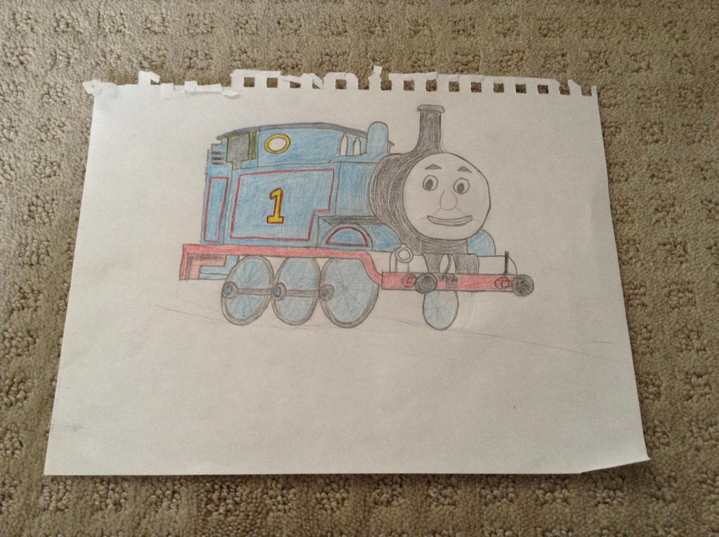 Thomas Drawing Deviantart My drawing of Thomas The Tank Engine by ChrisTheChillGuy on DeviantArt