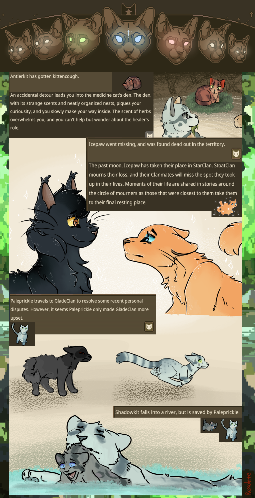 Lifegen Custom Cat Design Lifegen - Moon 1: A Troubiling Start by Rexolete on DeviantArt