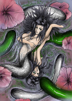 White snake and green snake