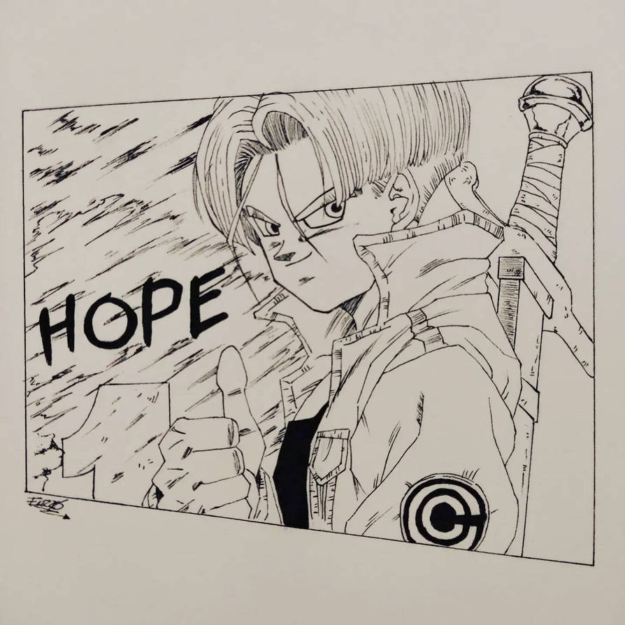 Trunks - HOPE !! by Manganiako on DeviantArt