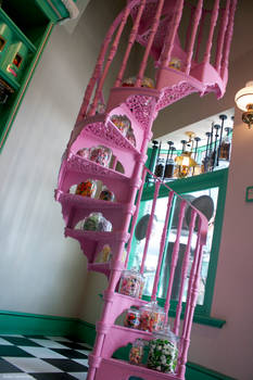 Pink Stairs