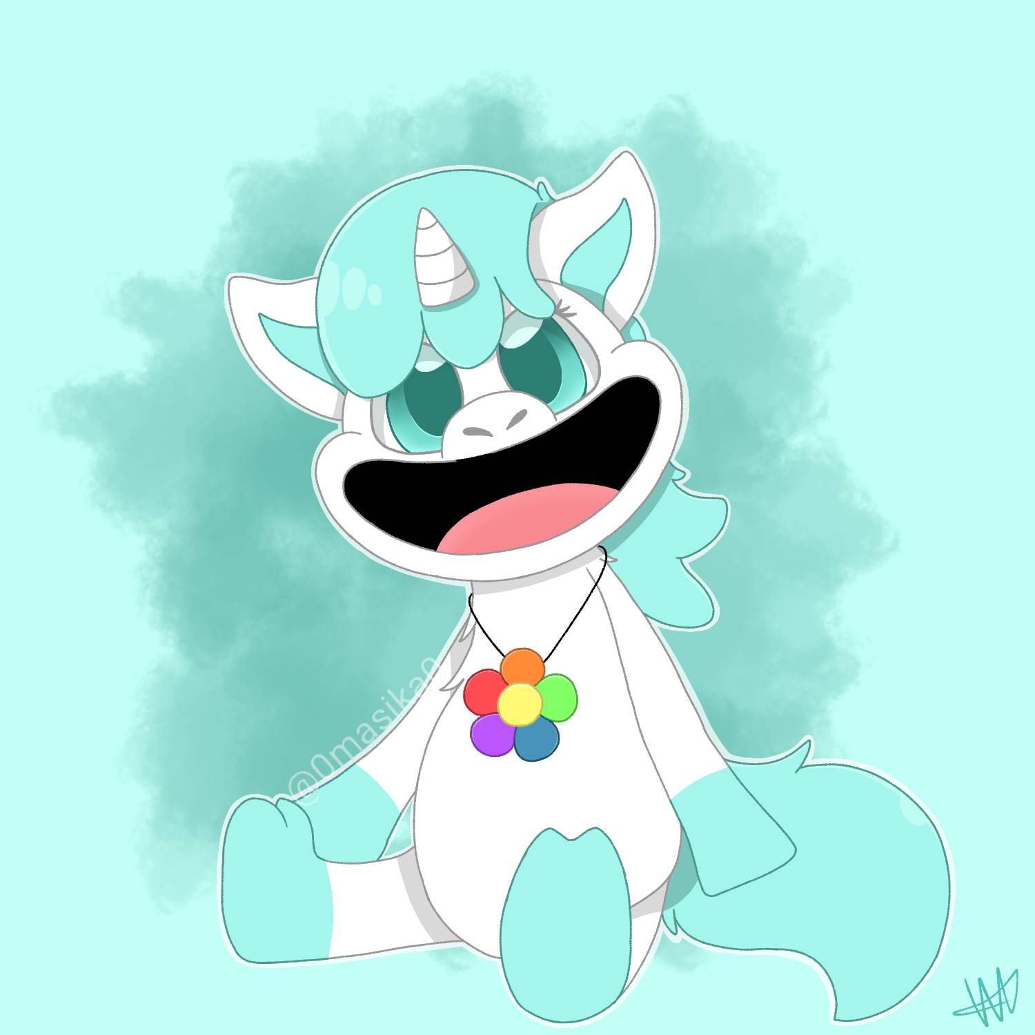 CraftyCorn Fanart- Smilling Critters by 0masika0 on DeviantArt