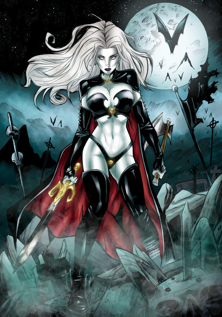 Lady Death Tribute Colors