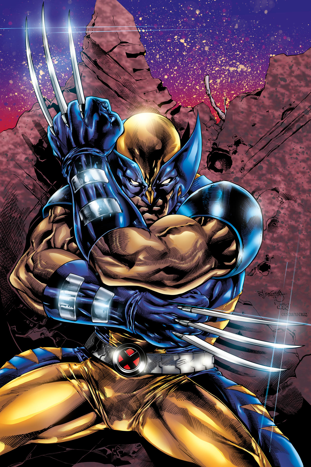 Wolverine Superhero Colors