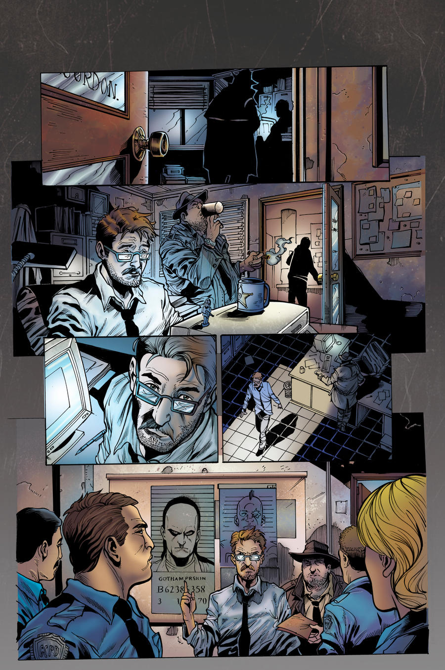 Batgirl Page Colors