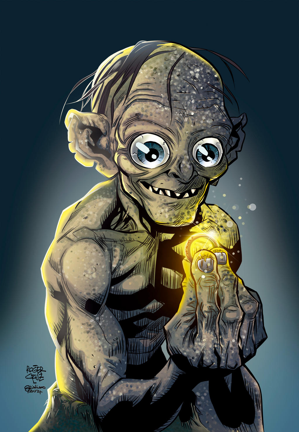 Gollum Smeagol Colors. by CrisstianoCruz on DeviantArt