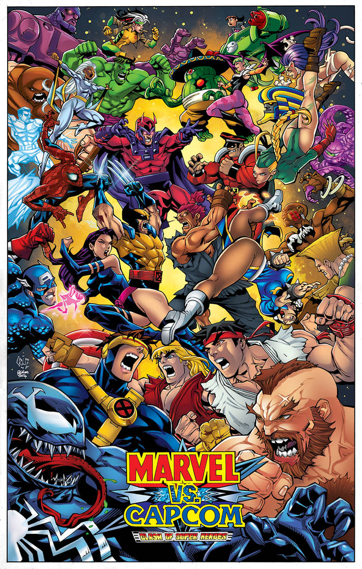 Marvel vs Capcom Colors by CrisstianoCruz on DeviantArt