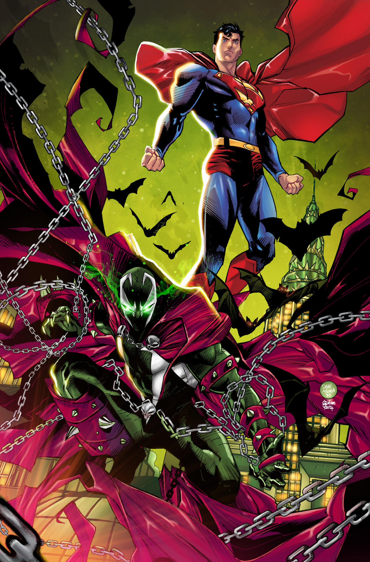 Superman and Spawn Colors by CrisstianoCruz on DeviantArt