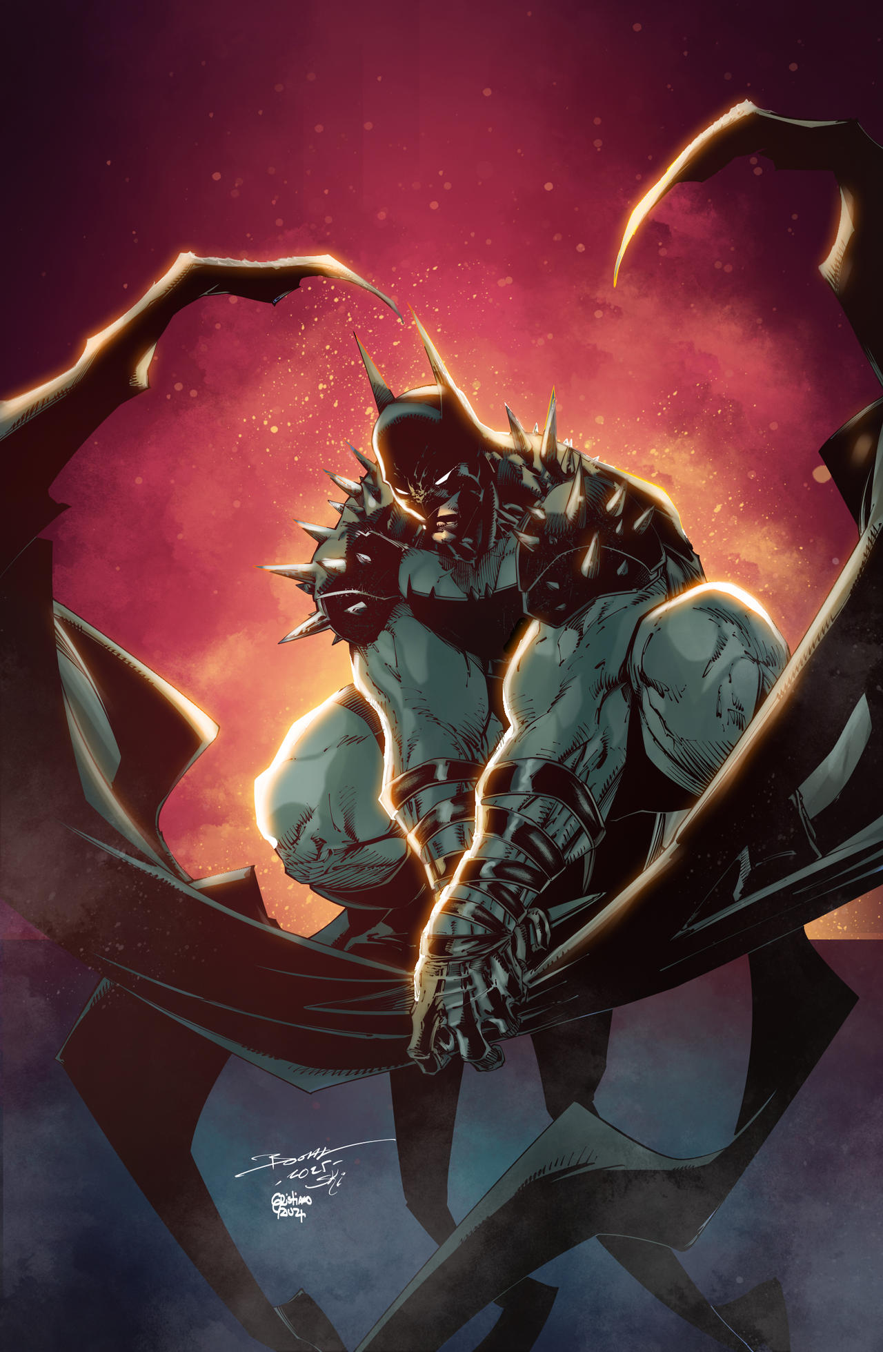 Batman Reverse Colors Absolute Batman - Colors by CrisstianoCruz on DeviantArt