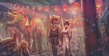 Chinese festival+VIDEO PROCESS of this commission