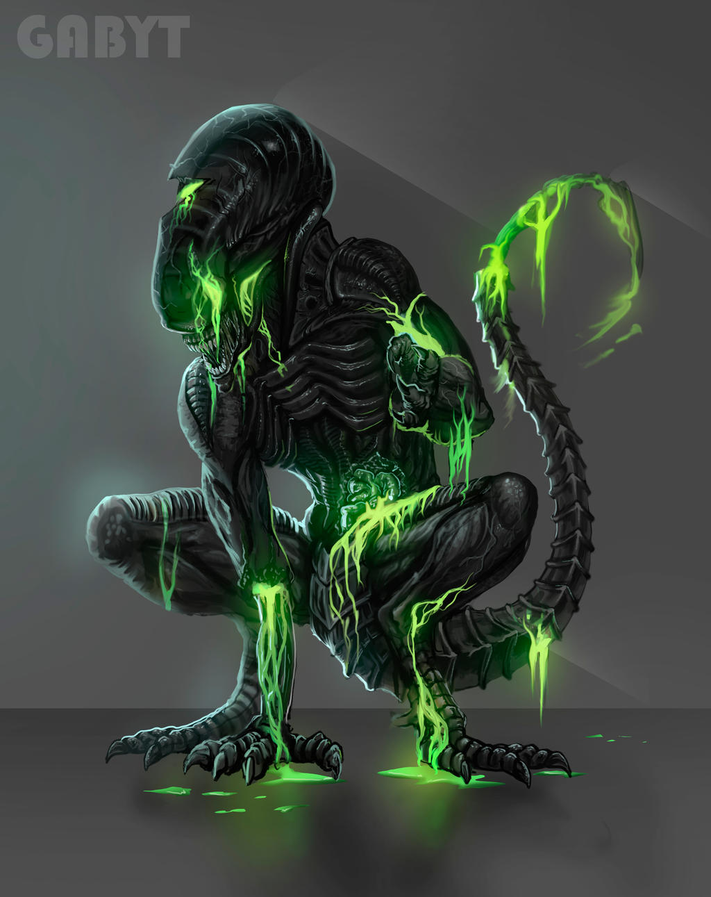 Alien by Gaby-T on DeviantArt