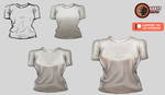 White Shirt Tutorial - Female Body by Gaby-T