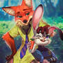 Nick and Judy - Zootopia