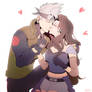 Luna Harumi and Kakashi