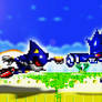 Metal Sonic VS Mecha Sonic