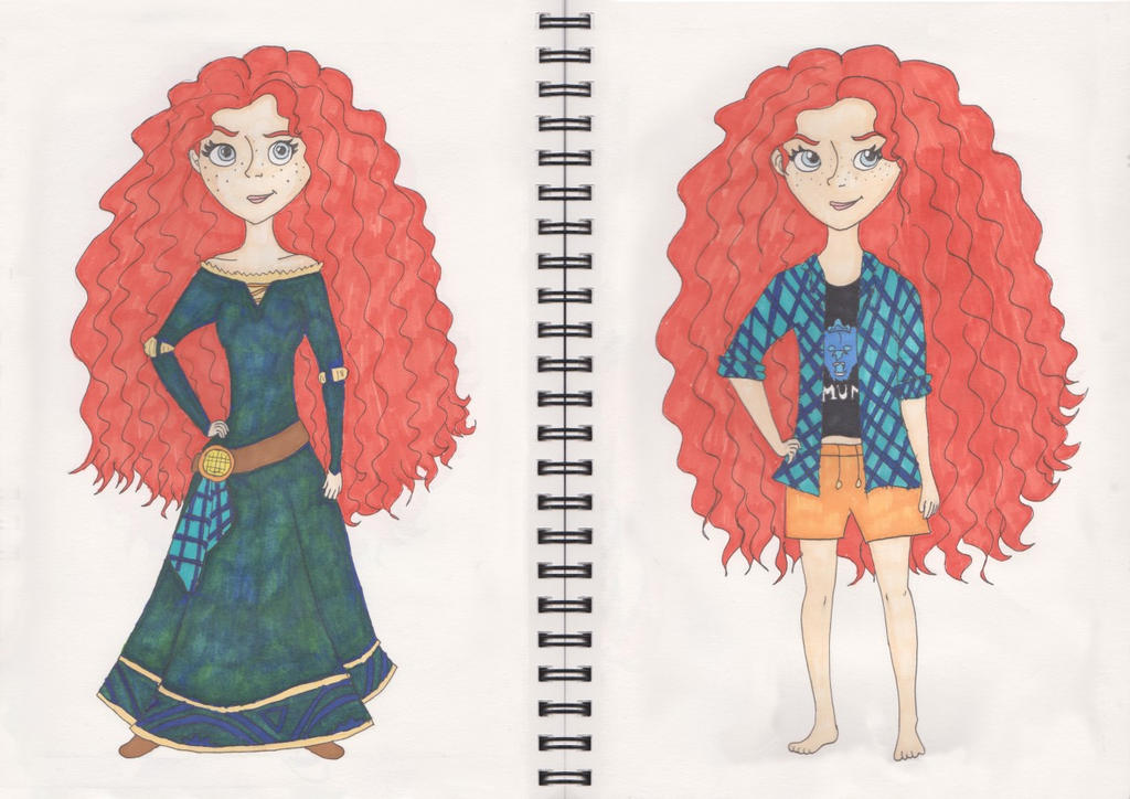 Wreck It Ralph 2-Merida by RainbowMachete on DeviantArt