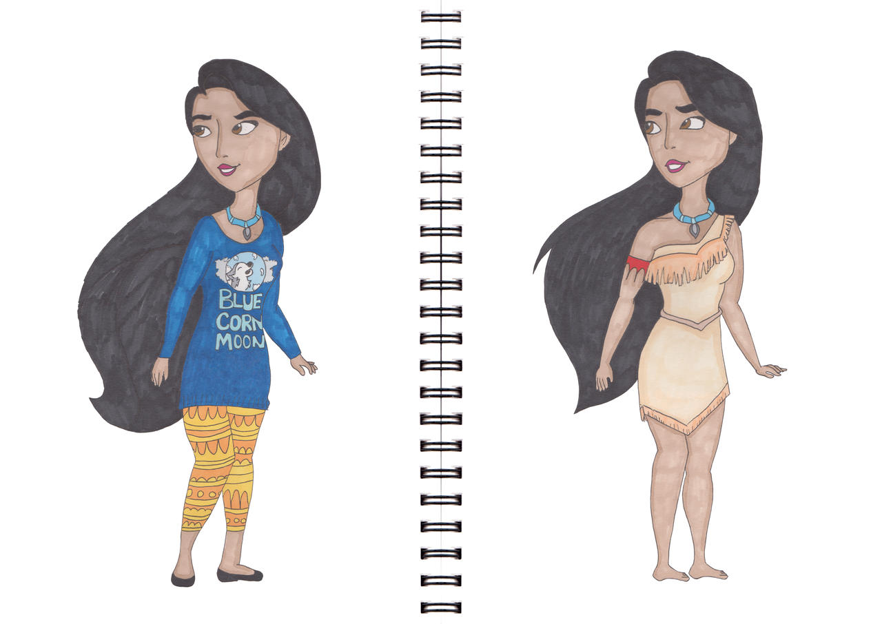 Wreck it Ralph 2- Pocahontas by RainbowMachete on DeviantArt