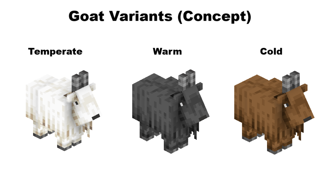 Goat Variants (Concept) by Buka2000 on DeviantArt
