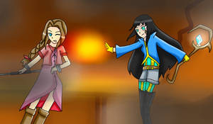 DA: Round 1 - VS Aerith