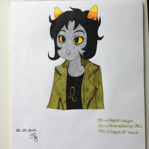 Nepeta Leijon (troll from Homestuck)