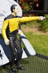 Star Trek Data Painted Figure