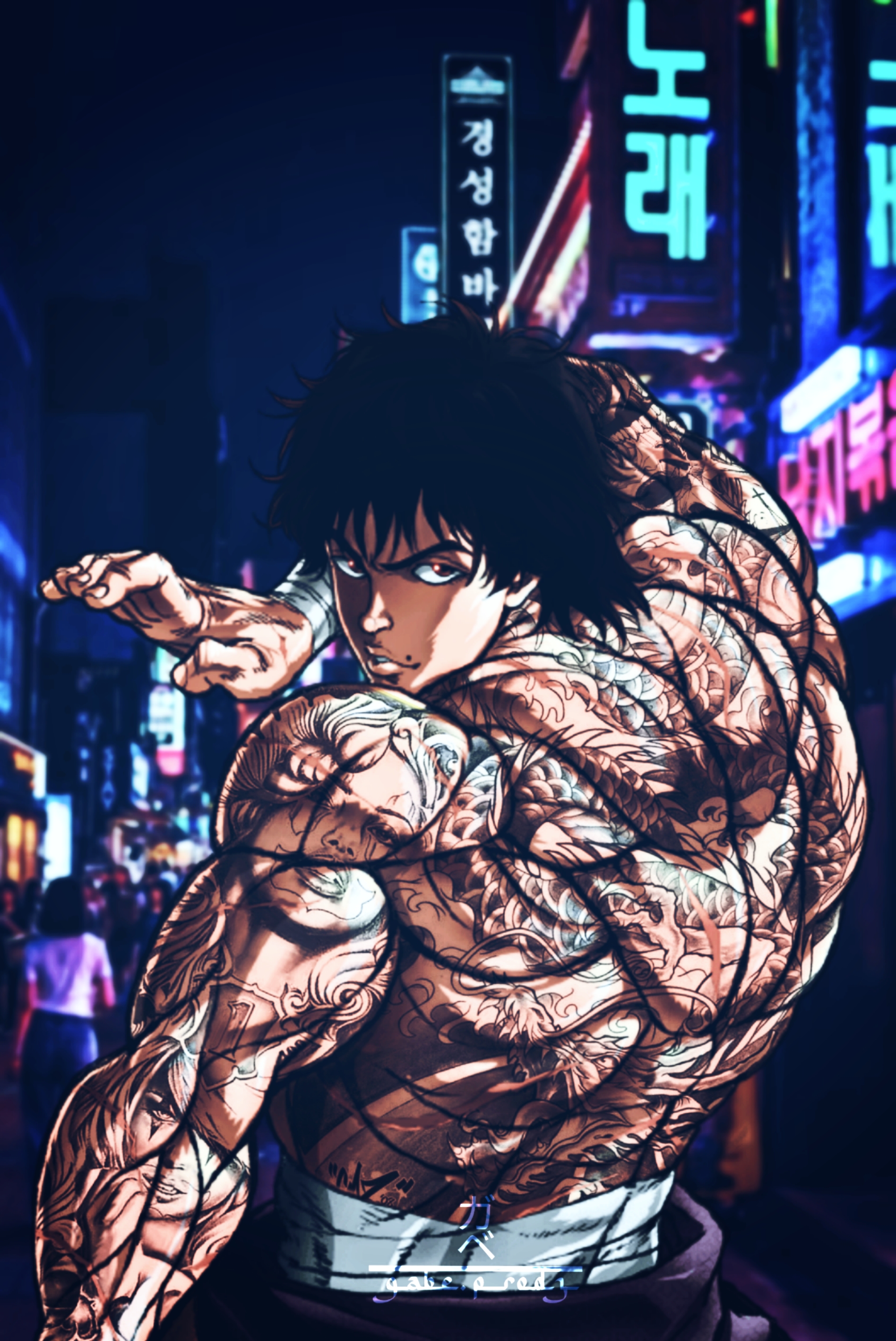 Baki Wallpaper by DinocoZero on DeviantArt