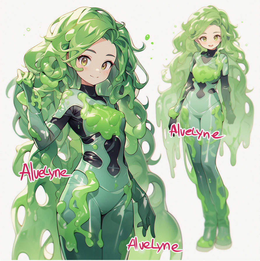 Slime Girl adoptable By AIvelyne On DeviantArt slime-girl-adoptable-by-aivelyne-on-deviantart