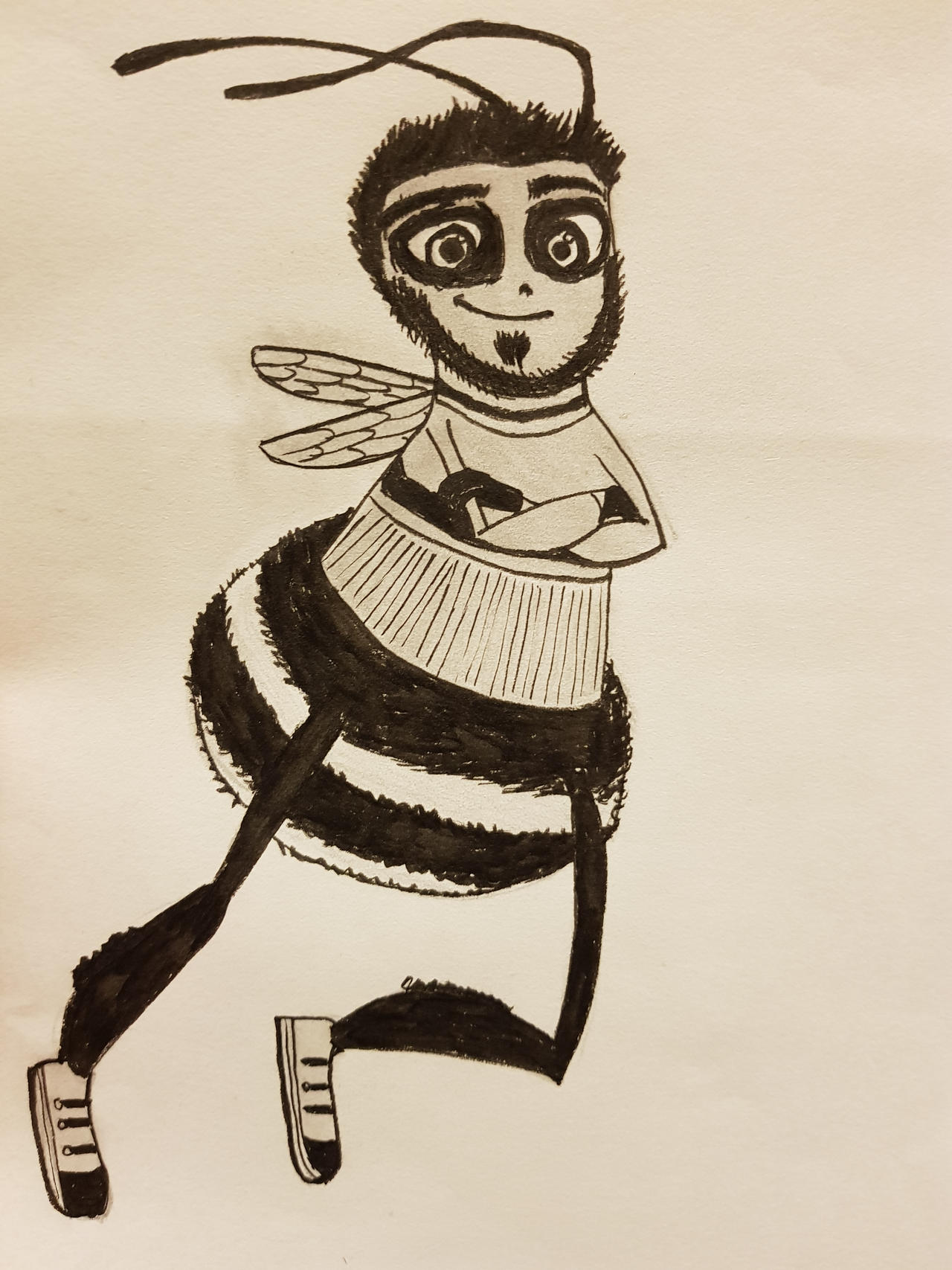 A Bee Inspired By The Main Character in Bee Movie