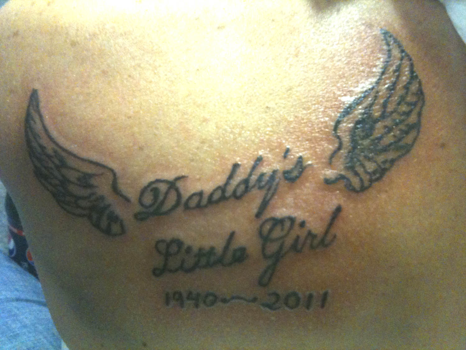 daddy's little girl tattoo by completeartist on DeviantArt