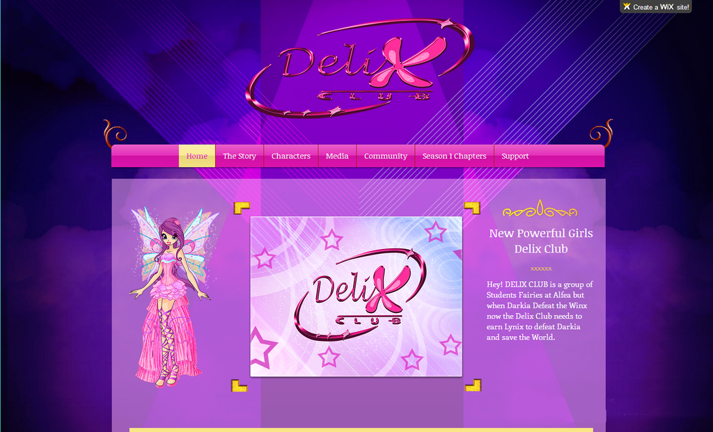 Winx: Delix Club Official Page.