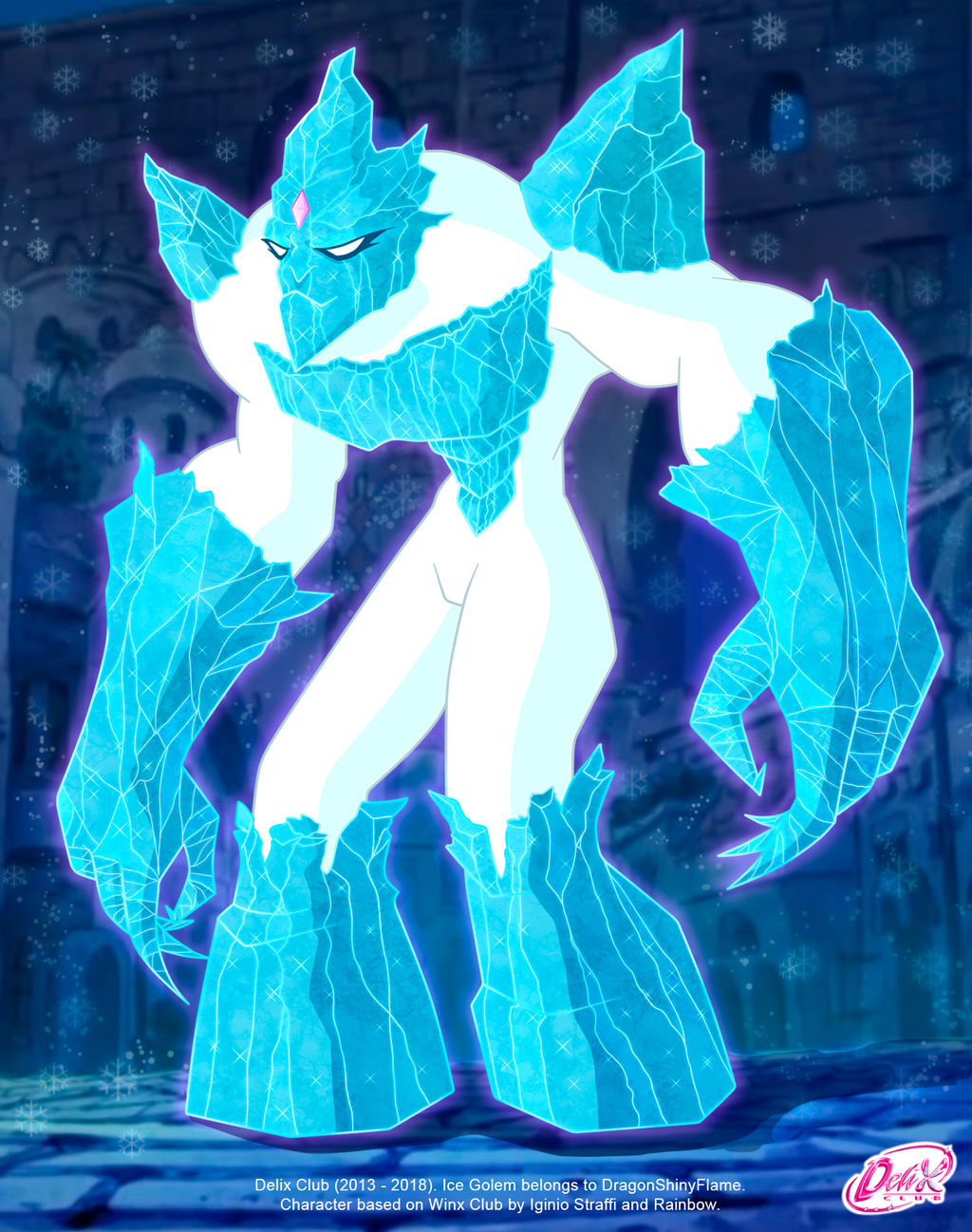 Winx: Ice Golem by DragonShinyFlame