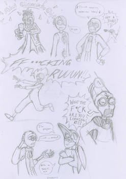 The Unimaginative 9 sketchdump