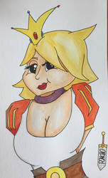Princess Erika fanart Watercolor 