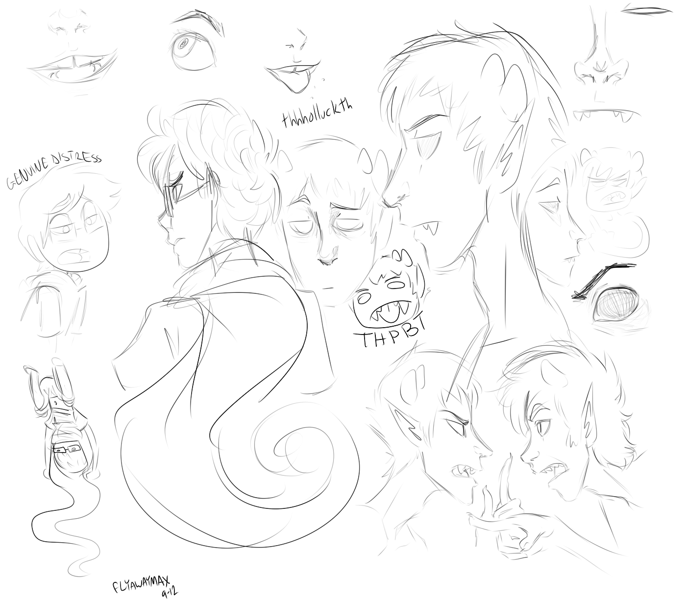 Homestuck Doodle Dump