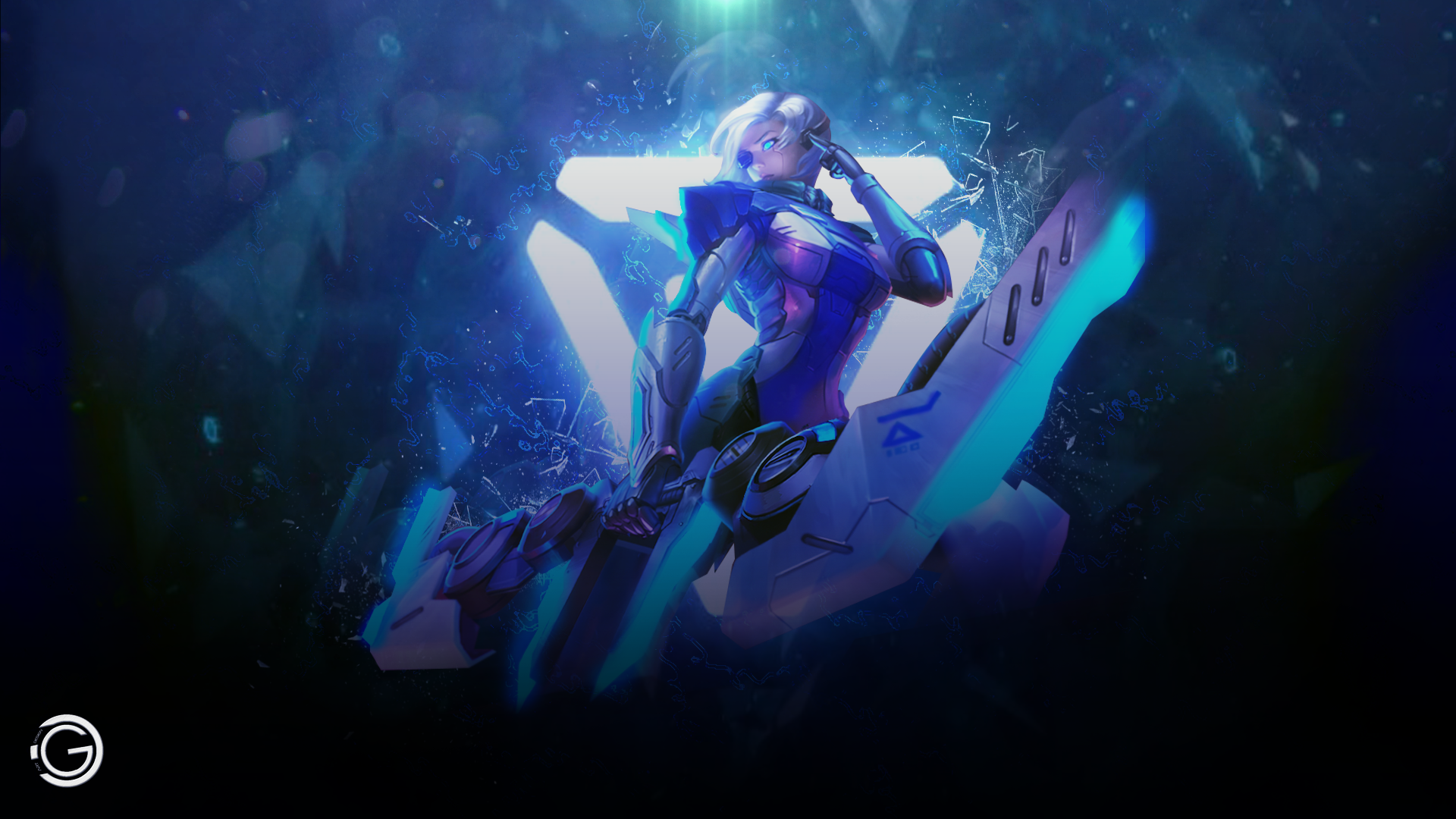 Wallpaper PROJECT: Ashe by gioariza on DeviantArt Wallpaper PROJECT: Ashe by gioariza on DeviantArt