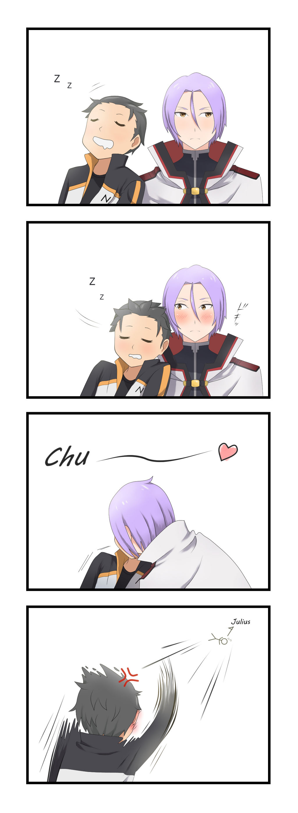 Julius X Subaru By Xiemon Shi On Deviantart Julius X Subaru By Xiemon Shi On Deviantart
