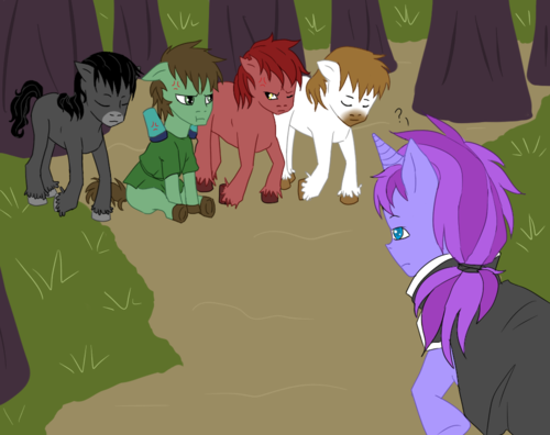 Hetapony scene